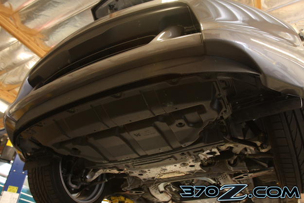 370Z airdam and belly pan